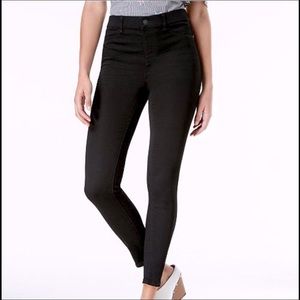 Vanilla Star Comfy High Rise Skinny Jeans Black